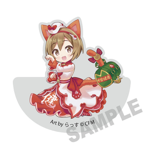 『初音ミク×招き猫』ゆらゆらアクリルブロック MEIKO Art by らっす